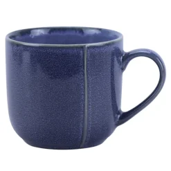 Szklanki I Kubki| Kubek ceramiczny niebieski MOLLIS 400 ml