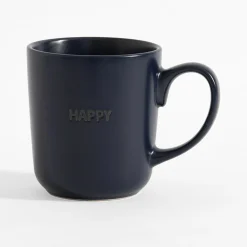 Kubek ceramiczny niebieski MATTE 440 ml