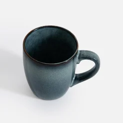 inny Kubek ceramiczny niebieski 400 ml