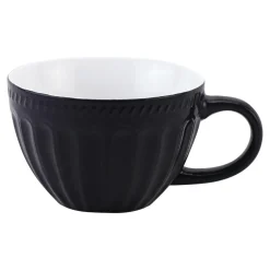 Szklanki I Kubki|Prima Cucina Kubek czarny ARCADA JUMBO 460 ml