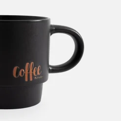Szklanki I Kubki|inny Kubek do kawy czarny 380 ml