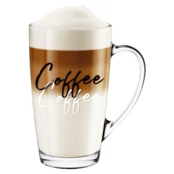 Szklanki I Kubki| Kubek do kawy szklany ALEX COFFEE 400 ml