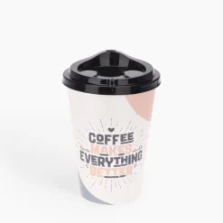 inny Kubek do kawy z pokrywką 500 ml MIX