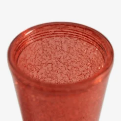 inny Kubek plastikowy ze słomką czerwony 500 ml