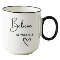 inny Kubek porcelanowy BELIEVE YOURSELF 320 ml