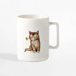 inny Kubek porcelanowy KOT 400 ml