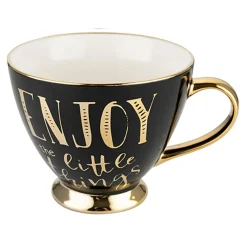 Kubek porcelanowy na nóżce ANGELLO 350 ml MIX