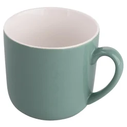 Szklanki I Kubki| Kubek porcelanowy prosty zielony URBAN 300 ml