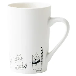 inny Kubek porcelanowy w koty ANIMAL 380 ml