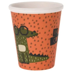 Dzieci Kubek z melaminy dla dzieci KROKODYL 250 ml