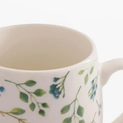 Szklanki I Kubki|inny Kubek z porcelany w polne kwiaty 540 ml