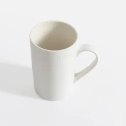 inny Kubek z roślm tłoczeniem biały 380 ml