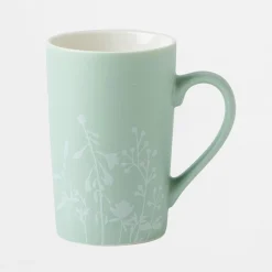 Szklanki I Kubki|inny Kubek z roślm wzorem zielony 380 ml