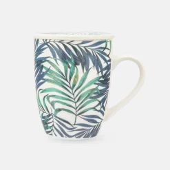 Szklanki I Kubki|inny Kubek z zaparzaczem i pokrywką LIŚCIE 340 ml