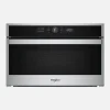 WHIRLPOOL Kuchenka mikrofalowa do zabudowy srebrno-czarna WMD44MX