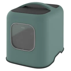 Produkty Dla Zwierząt|ROTHO Kuweta dla kota wysoka zielona 51 cm