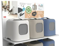 Produkty Dla Zwierząt|ROTHO Kuweta wysoka dla kota beżowo-szara 51 cm