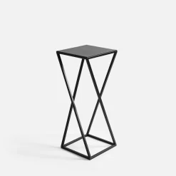 inny Kwietnik stalowy loftowy czarny ERNEE S 47 cm