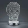 Lampa dekoracyjna LED czaszka SKULL