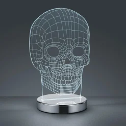 Lampa dekoracyjna LED czaszka SKULL