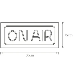 Zumaline Lampa dekoracyjna LED czerwona NEON ON AIR