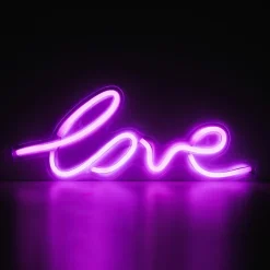 Ozdoby Led|Dekoracje Led|Zumaline Lampa dekoracyjna LED NEON LOVE