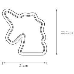 Ozdoby Led|Dekoracje Led|Zumaline Lampa dekoracyjna LED UNICORN