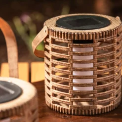 Lampy Ogrodowe|Lampy Ogrodowe|inny Lampa dekoracyjna outdoor koszyk brązowa 10 cm