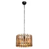 Lampa drewniana wisząca rustykalna AHLAT 37 cm