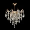 Żyrandole|Lampy Wiszące|inny Lampa kryształowa sufitowa glamour złota fi 50 cm