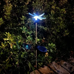 Zumaline Lampa outdoorowa solarna LED IP44 srebrna WAŻKA