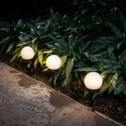 Lampy Ogrodowe|Lampy Ogrodowe|inny Lampa outdoorowa solarna czarna 10 cm