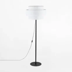 TK Tomasz Krywult Lampa podłogowa abażur biały CALISTO