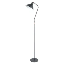 Lampy Podłogowe|Zumaline Lampa podłogowa czarna CELSO