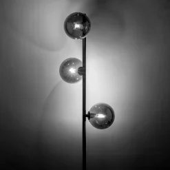 TK Tomasz Krywult Lampa podłogowa czarna ESTERA