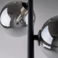 TK Tomasz Krywult Lampa podłogowa czarna ESTERA