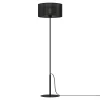 Luminex Lampa podłogowa czarna LOFT