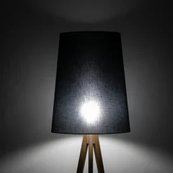 TK Tomasz Krywult Lampa podłogowa czarny abażur WALZ