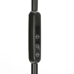 PLATINET S.A. Lampa podłogowa LED czarna ze sterowaniem manualnym i na pilota