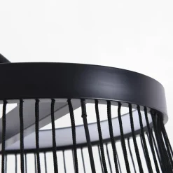 Lampy Podłogowe|Zumaline Lampa podłogowa LED czarna BALU z pilotem