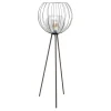 TK Tomasz Krywult Lampa podłogowa na trójnogu czarna UNIVERSO