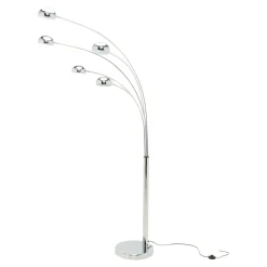 Zumaline Lampa podłogowa nowoczesna chrom ZODIAC