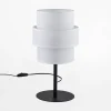 Lampy Stołowe|TK Tomasz Krywult Lampa stołowa abażur biały CALISTO