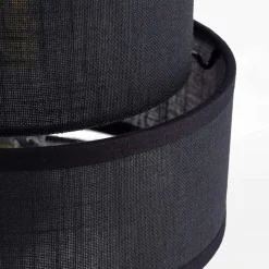 Lampy Stołowe|TK Tomasz Krywult Lampa stołowa abażur czarny CALISTO