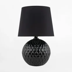 TK Tomasz Krywult Lampa stołowa czarna SANTANA