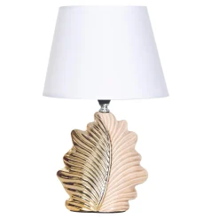 Lampy Stołowe|Zumaline Lampa stołowa glamour złota 35 cm