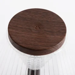 inny Lampa stołowa LED abażur USB 15x15x27,5 cm