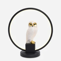 Lampy Stołowe|Zumaline Lampa stołowa LED dekoracyjna SOWA