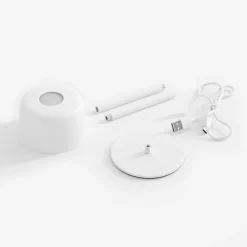 inny Lampa stołowa LED IP44 biała POCO