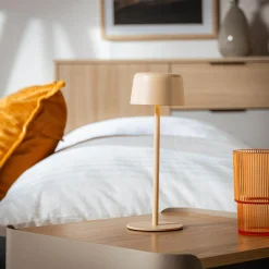 Lampy Ogrodowe|Lampy Ogrodowe|inny Lampa stołowa LED IP44 kremowa POCO